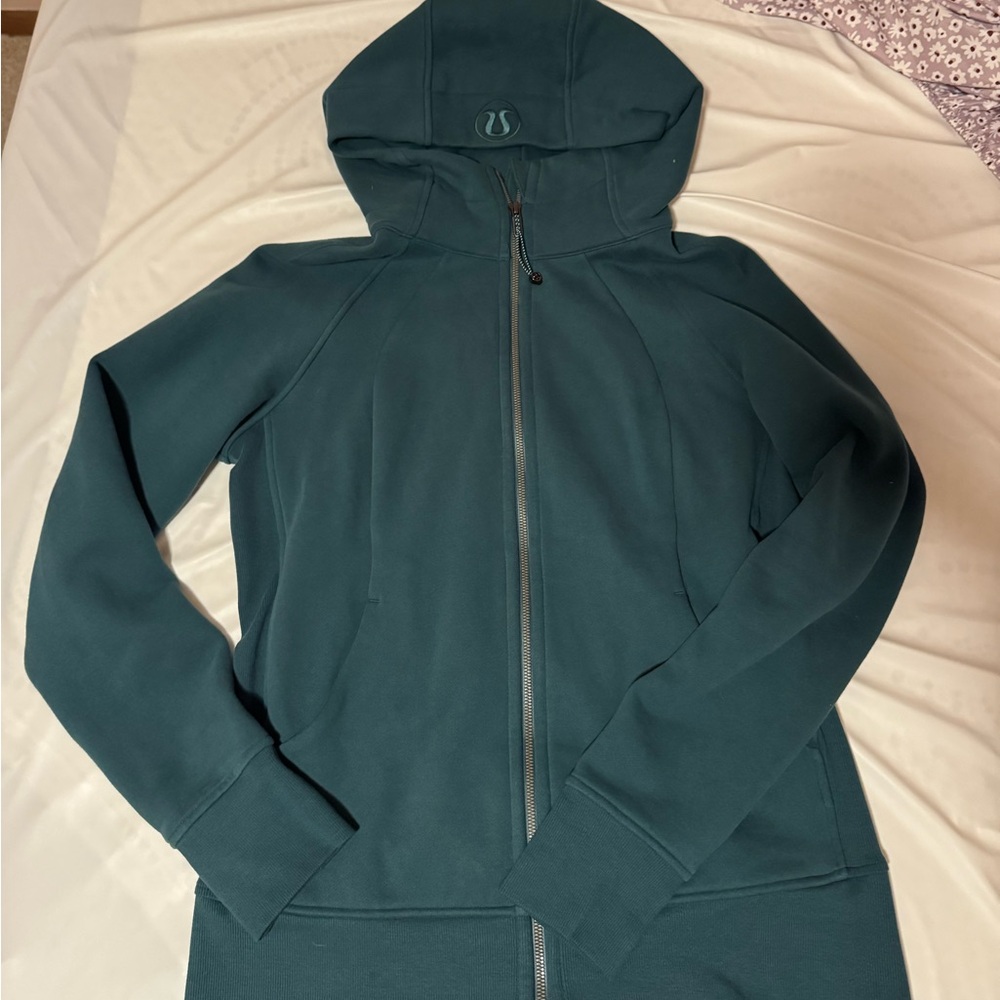 Lululemon full zip full length scuba.